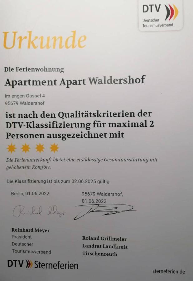 Apartment Apart Waldershof Apartment